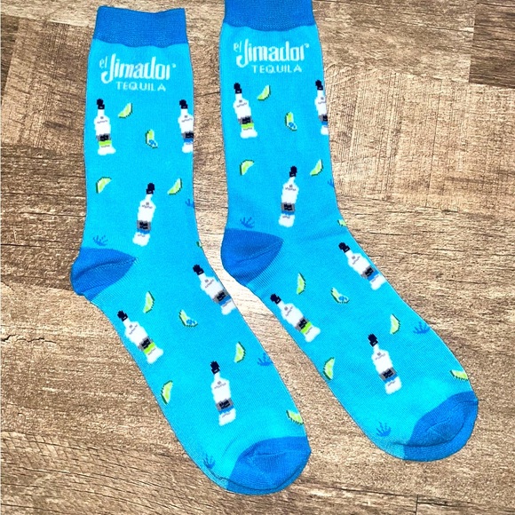 Photo: El Jimador socks given as a promo at the margarita-making class. Photo from The Google.