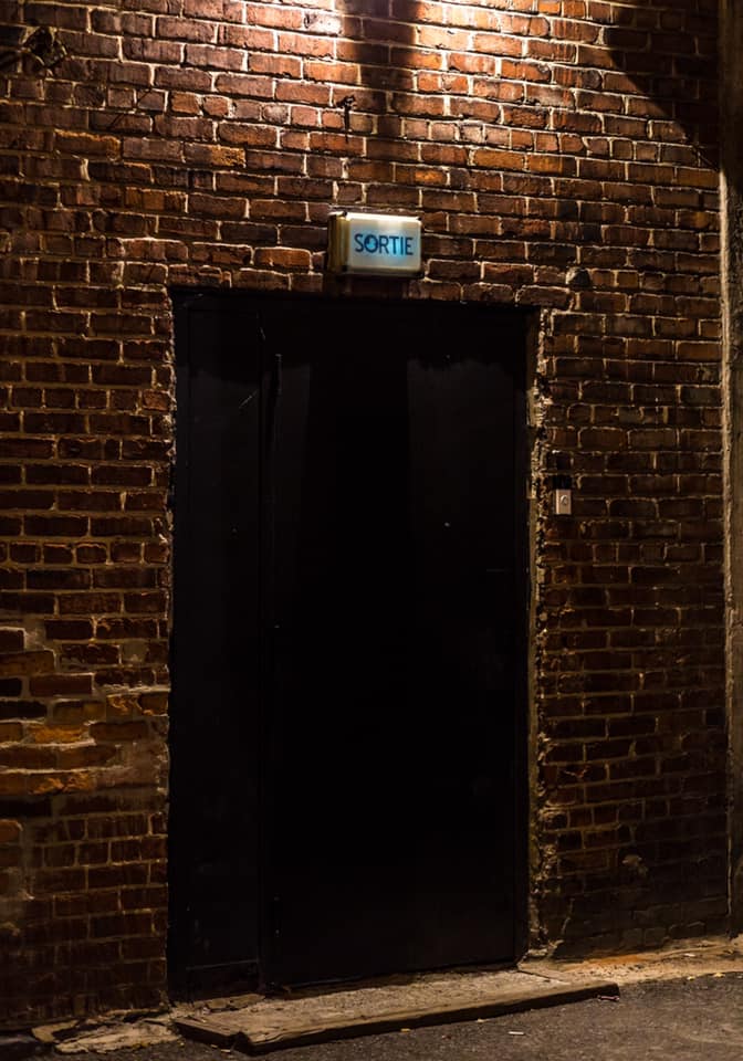 Photo: Unmarked door to The Coldroom. Photo by World's Worst Food Blogger